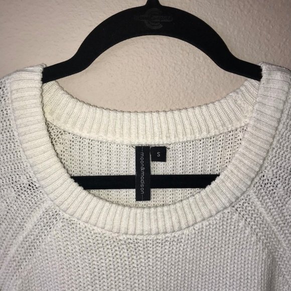 Knit Sweater Lace-up Sides - Picture 5 of 5